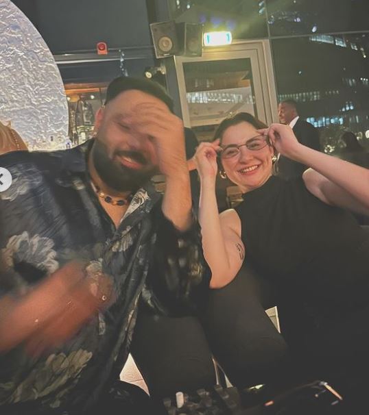 Hania Aamir and Badshah